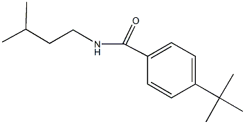 4-tert-butyl-N-isopentylbenzamide Structure