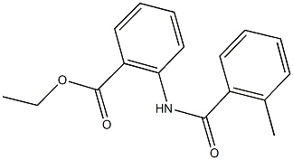 ethyl 2-[(2-methylbenzoyl)amino]benzoate 구조식 이미지