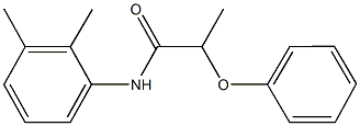 N-(2,3-dimethylphenyl)-2-phenoxypropanamide 구조식 이미지