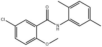 5-chloro-N-(2,5-dimethylphenyl)-2-methoxybenzamide Structure