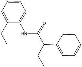 N-(2-ethylphenyl)-2-phenylbutanamide Structure