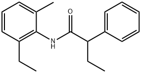 N-(2-ethyl-6-methylphenyl)-2-phenylbutanamide 구조식 이미지