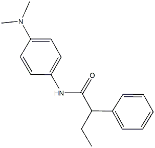 N-[4-(dimethylamino)phenyl]-2-phenylbutanamide 구조식 이미지