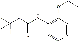 N-(2-ethoxyphenyl)-3,3-dimethylbutanamide 구조식 이미지