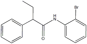 N-(2-bromophenyl)-2-phenylbutanamide Structure