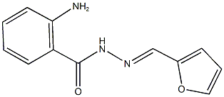 2-amino-N'-(2-furylmethylene)benzohydrazide Structure