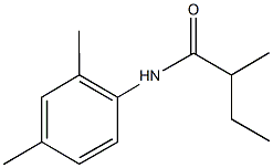 N-(2,4-dimethylphenyl)-2-methylbutanamide Structure