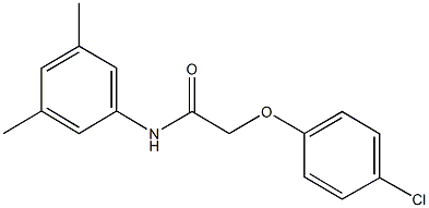 2-(4-chlorophenoxy)-N-(3,5-dimethylphenyl)acetamide Structure