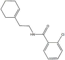 2-chloro-N-[2-(1-cyclohexen-1-yl)ethyl]benzamide Structure