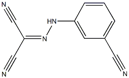 2-[(3-cyanophenyl)hydrazono]malononitrile Structure