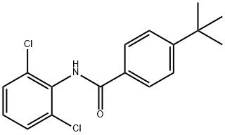 4-tert-butyl-N-(2,6-dichlorophenyl)benzamide Structure