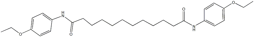 N~1~,N~12~-bis(4-ethoxyphenyl)dodecanediamide 구조식 이미지