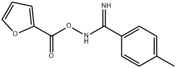 N'-(2-furoyloxy)-4-methylbenzenecarboximidamide Structure