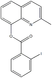 2-methyl-8-quinolinyl 2-iodobenzoate Structure
