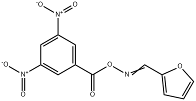 2-furaldehyde O-{3,5-bisnitrobenzoyl}oxime Structure