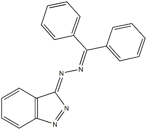 diphenylmethanone 3H-indazol-3-ylidenehydrazone Structure