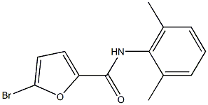 5-bromo-N-(2,6-dimethylphenyl)-2-furamide Structure