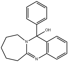 12-phenyl-6,7,8,9,10,12-hexahydroazepino[2,1-b]quinazolin-12-ol Structure