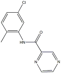 N-(5-chloro-2-methylphenyl)-2-pyrazinecarboxamide Structure