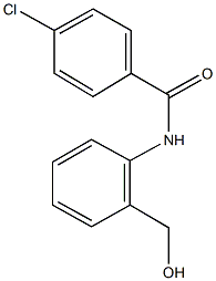 4-chloro-N-[2-(hydroxymethyl)phenyl]benzamide Structure