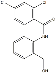 2,4-dichloro-N-[2-(hydroxymethyl)phenyl]benzamide 구조식 이미지