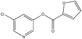 5-chloro-3-pyridinyl 2-furoate Structure