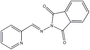 2-[(2-pyridinylmethylene)amino]-1H-isoindole-1,3(2H)-dione Structure