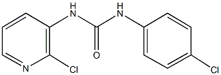 N-(4-chlorophenyl)-N'-(2-chloro-3-pyridinyl)urea Structure