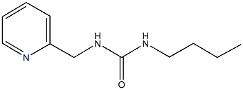 N-butyl-N'-(2-pyridinylmethyl)urea 구조식 이미지