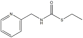 S-ethyl 2-pyridinylmethylthiocarbamate 구조식 이미지