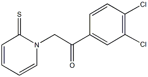 1-(3,4-dichlorophenyl)-2-(2-thioxo-1(2H)-pyridinyl)ethanone Structure