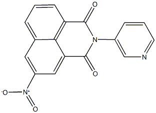 5-nitro-2-(3-pyridinyl)-1H-benzo[de]isoquinoline-1,3(2H)-dione 구조식 이미지