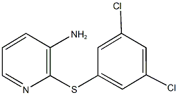 2-[(3,5-dichlorophenyl)sulfanyl]-3-pyridinamine 구조식 이미지