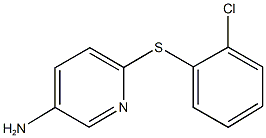 6-[(2-chlorophenyl)sulfanyl]-3-pyridinylamine 구조식 이미지