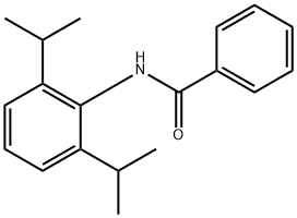 N-(2,6-diisopropylphenyl)benzamide 구조식 이미지