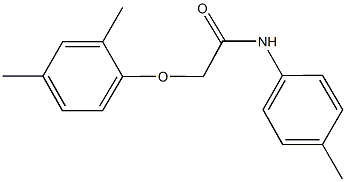 2-(2,4-dimethylphenoxy)-N-(4-methylphenyl)acetamide 구조식 이미지