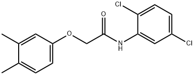 N-(2,5-dichlorophenyl)-2-(3,4-dimethylphenoxy)acetamide Structure
