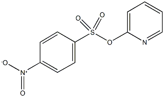 2-pyridinyl 4-nitrobenzenesulfonate 구조식 이미지