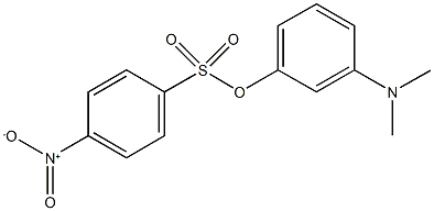 3-(dimethylamino)phenyl 4-nitrobenzenesulfonate Structure