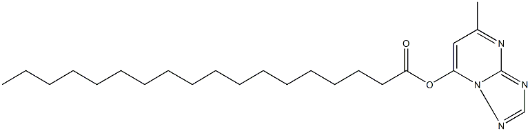 5-methyl[1,2,4]triazolo[1,5-a]pyrimidin-7-yl stearate Structure