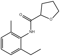 N-(2-ethyl-6-methylphenyl)tetrahydro-2-furancarboxamide Structure