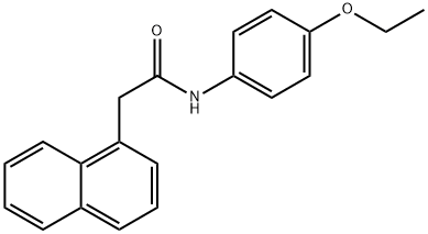 N-(4-ethoxyphenyl)-2-(1-naphthyl)acetamide Structure