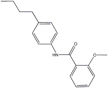 N-(4-butylphenyl)-2-methoxybenzamide 구조식 이미지