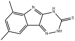 6,8-dimethyl-5H-[1,2,4]triazino[5,6-b]indole-3-thiol Structure