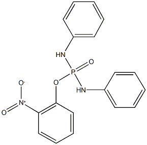 2-nitrophenyl N,N'-diphenyldiamidophosphate Structure