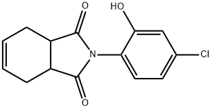 2-(4-chloro-2-hydroxyphenyl)-3a,4,7,7a-tetrahydro-1H-isoindole-1,3(2H)-dione 구조식 이미지