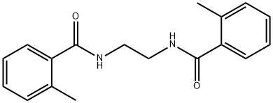 2-methyl-N-{2-[(2-methylbenzoyl)amino]ethyl}benzamide 구조식 이미지