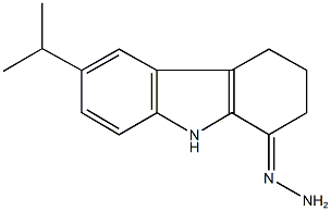 6-isopropyl-2,3,4,9-tetrahydro-1H-carbazol-1-one hydrazone 구조식 이미지