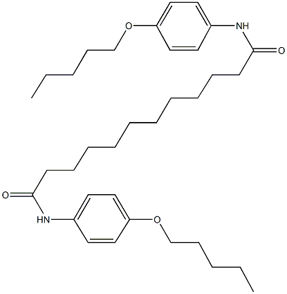 N~1~,N~12~-bis[4-(pentyloxy)phenyl]dodecanediamide Structure