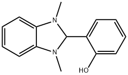 2-(1,3-dimethyl-2,3-dihydro-1H-benzimidazol-2-yl)phenol 구조식 이미지